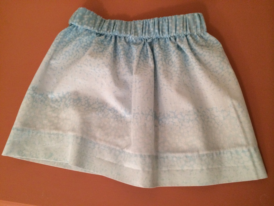 Easy skirt - no pattern required